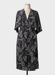 Robe longue noir HAILYS femme