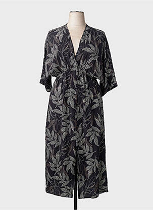 Robe longue noir HAILYS femme