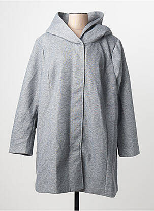 Manteau long gris DIVERSE femme