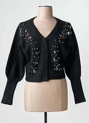 Gilet manches longues noir ONLY femme