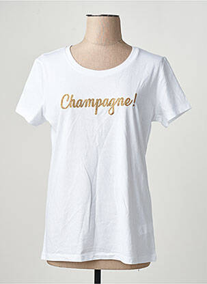 Top blanc MONSIEUR TSHIRT femme