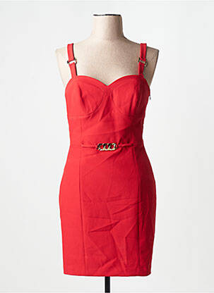 Robe courte rouge MORGAN femme