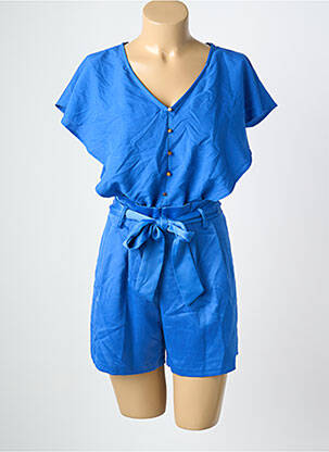 Combishort bleu NAF NAF femme