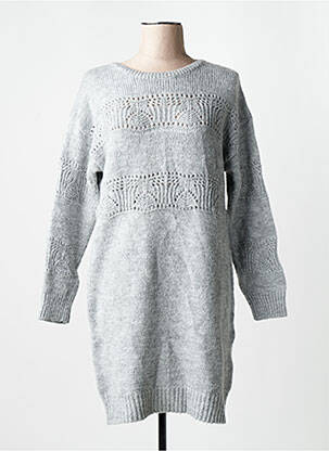 Robe courte gris NAF NAF femme