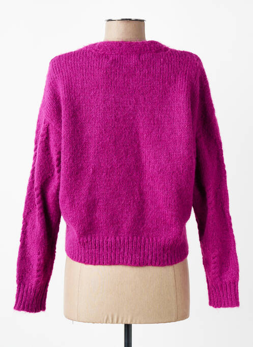 Gilet manches longues violet VERO MODA femme