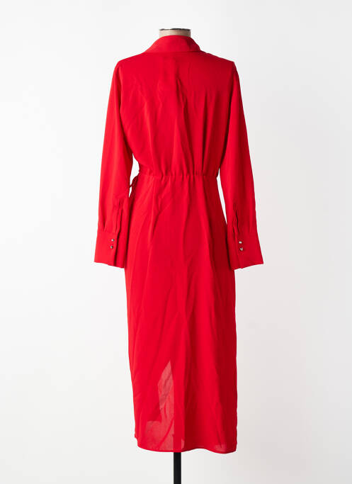 Robe longue rouge MANGO femme