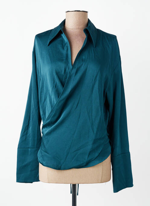 Chemisier vert MANGO femme