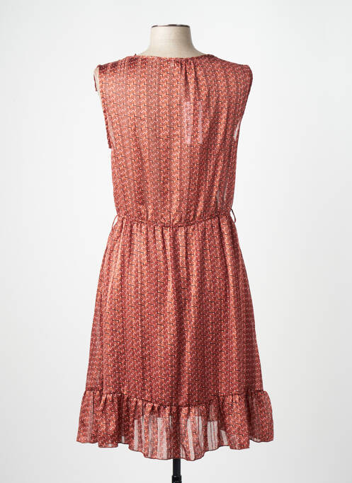 Robe mi-longue orange MOLLY BRACKEN femme