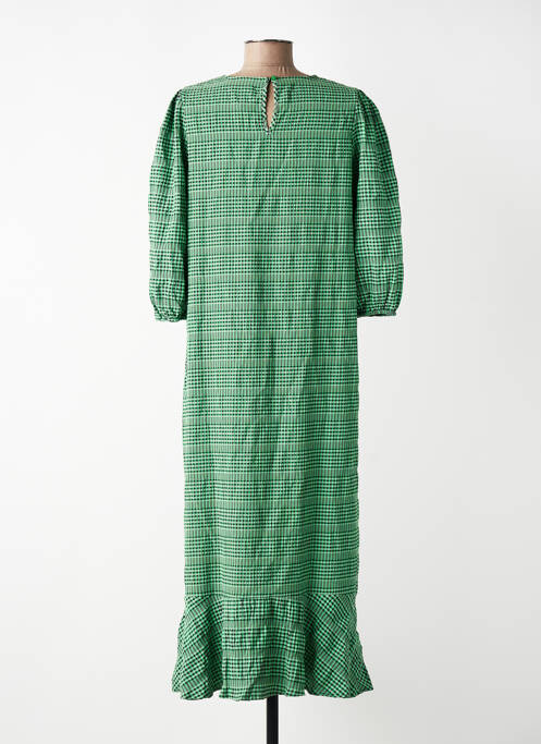 Robe mi-longue vert VILA femme