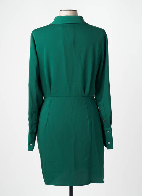 Robe mi-longue vert MANGO femme