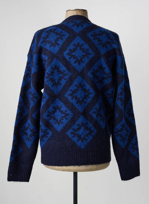 Gilet manches longues bleu JACK & JONES homme