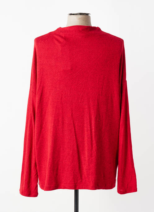 Pull col roulé rouge S.OLIVER femme
