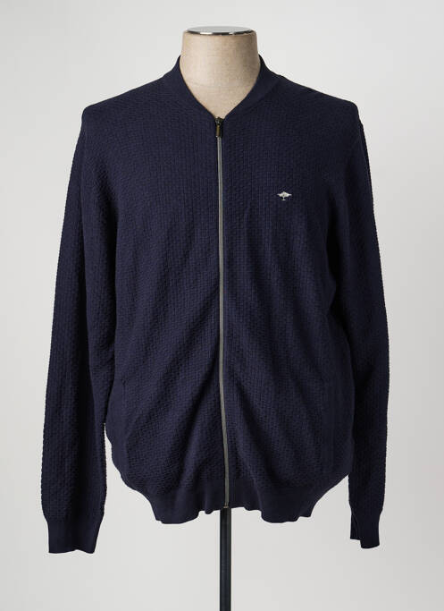 Gilet manches longues bleu FYNCH-HATTON homme