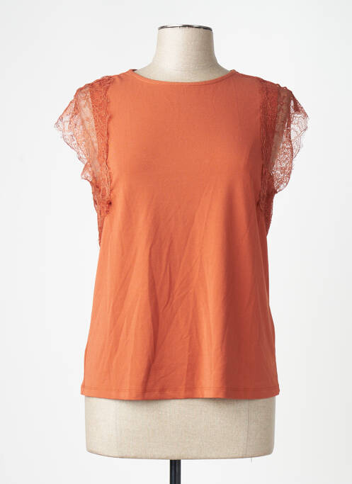 T-shirt marron VERO MODA femme