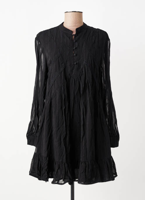 Robe courte noir MANGO femme