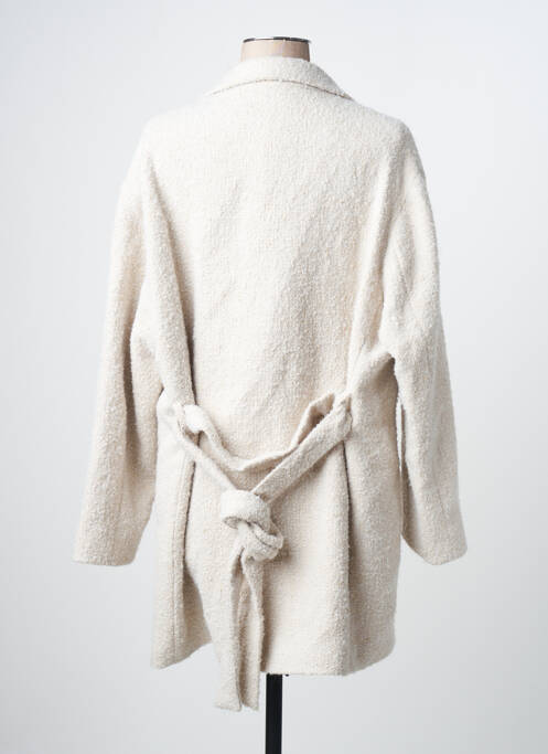 Veste casual beige MANGO femme