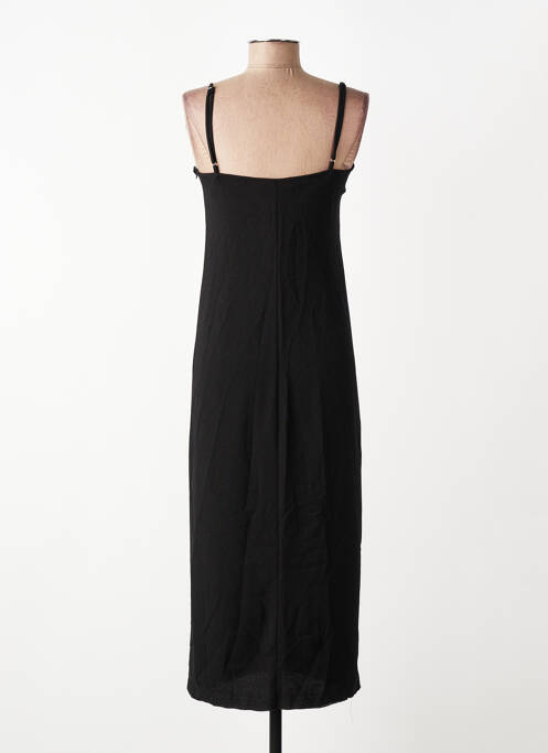 Robe longue noir MANGO femme