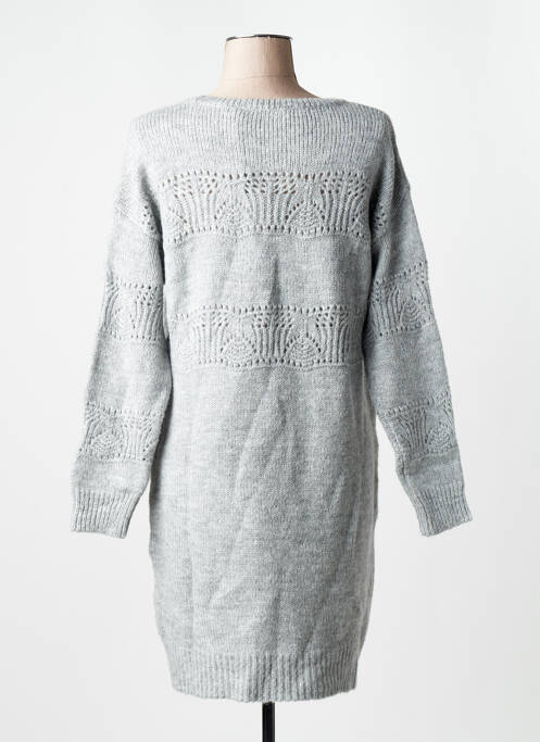 Robe courte gris NAF NAF femme