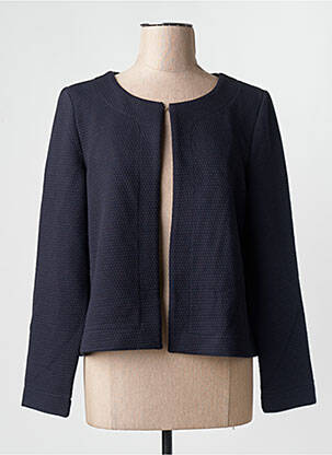 Gilet manches longues bleu DIVERSE femme