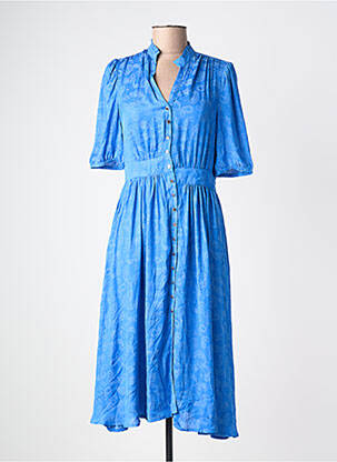 Robe longue bleu MORGAN femme
