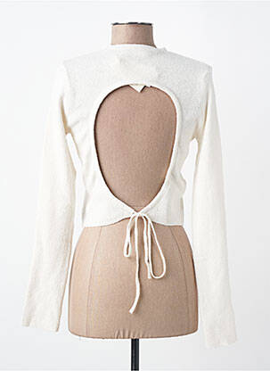 Pull beige MANGO femme