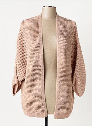 Gilet manches longues rose VERO MODA femme