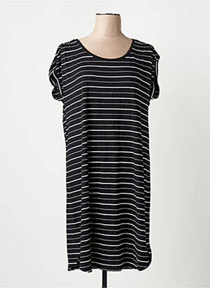 Robe courte noir STREET ONE femme