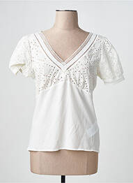 Top beige NAF NAF femme