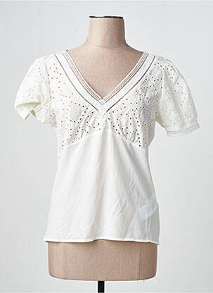 Top beige NAF NAF femme