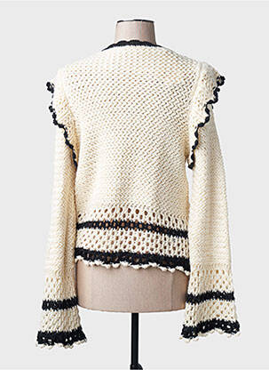 Pull beige MANGO femme