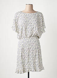 Robe mi-longue beige NAF NAF femme