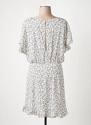 Robe mi-longue beige NAF NAF femme