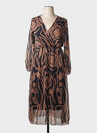 Robe longue noir ZABAIONE femme