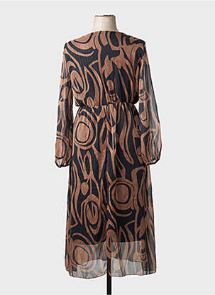 Robe longue noir ZABAIONE femme
