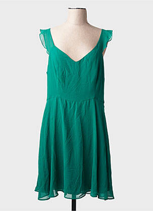 Robe mi-longue vert NAF NAF femme