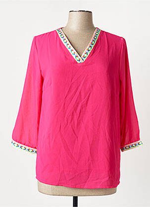 Blouse rose BELLITA femme