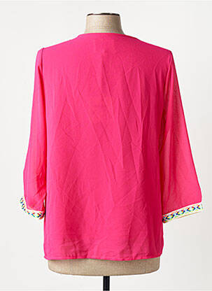Blouse rose BELLITA femme