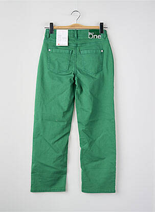 Jeans coupe droite vert STREET ONE femme