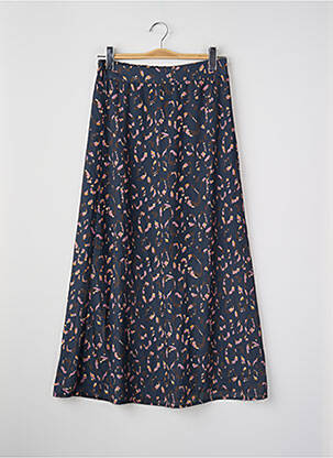 Jupe longue bleu BELLITA femme
