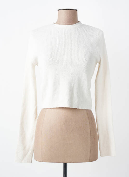 Pull beige MANGO femme