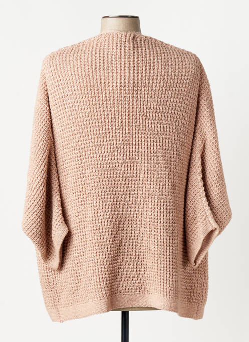 Gilet manches longues rose VERO MODA femme