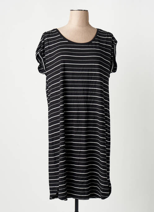 Robe courte noir STREET ONE femme