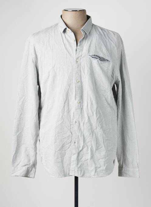 Chemise manches longues bleu TOM TAILOR homme