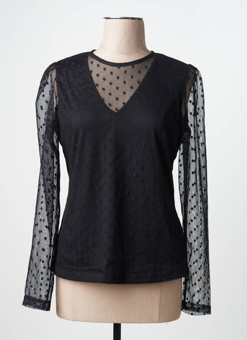 Top noir MORGAN femme