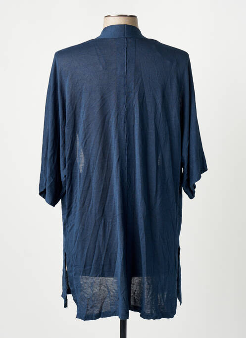 Gilet manches longues bleu TOM TAILOR femme