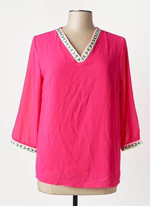 Blouse rose BELLITA femme