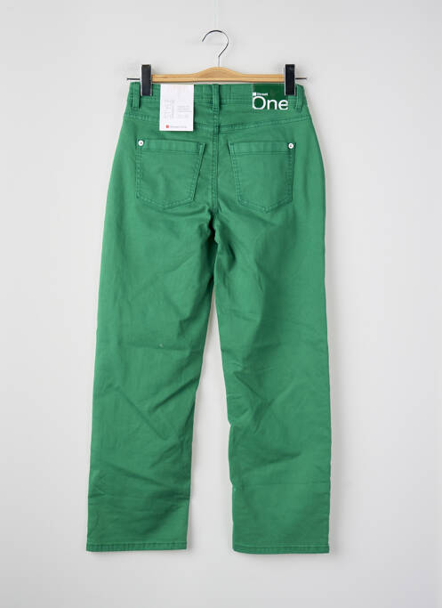 Jeans coupe droite vert STREET ONE femme