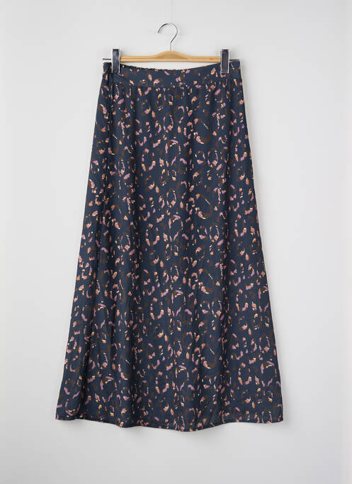 Jupe longue bleu BELLITA femme
