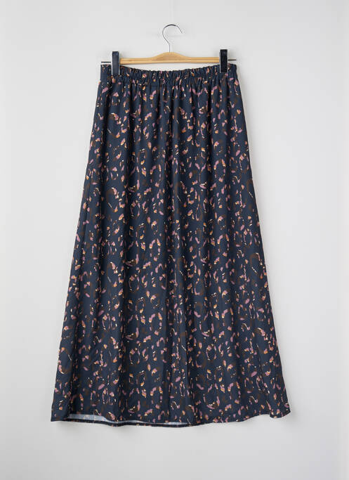 Jupe longue bleu BELLITA femme
