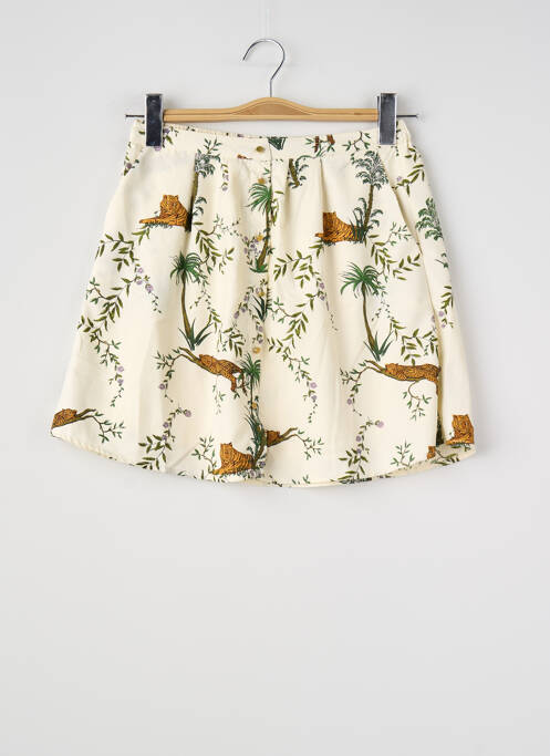 Jupe courte beige ONLY femme